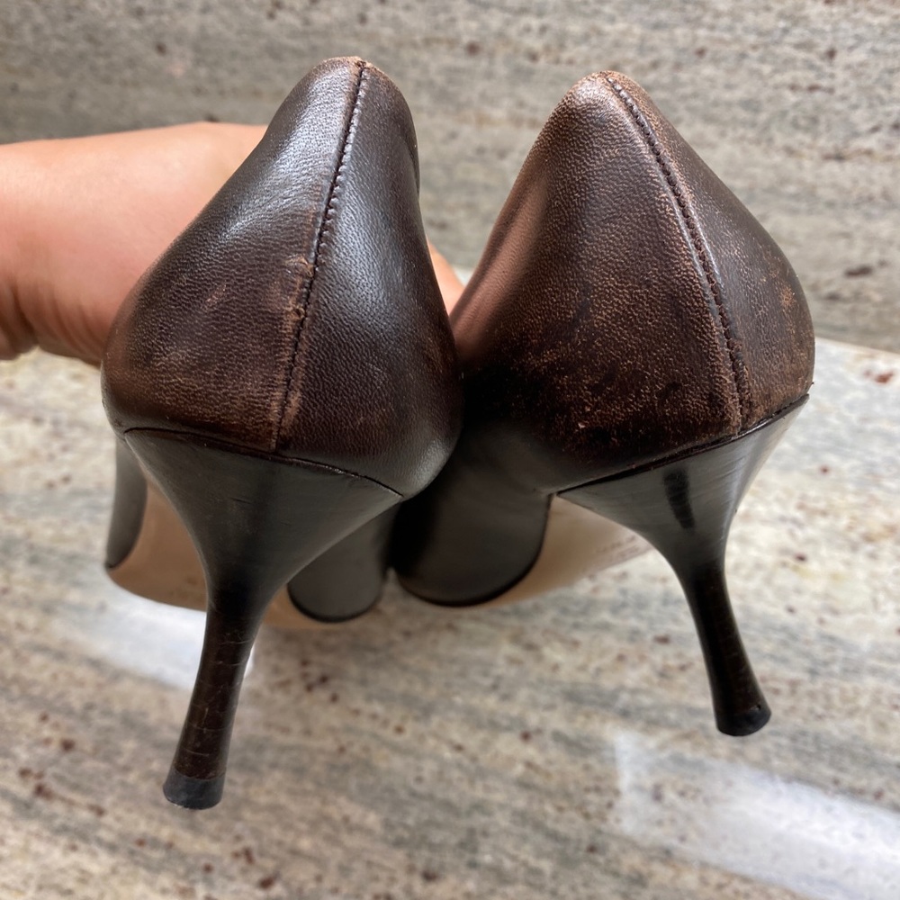 Gucci brown pumps 2.5”heels - Picture 5 of 7
